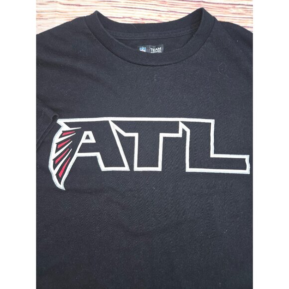 Atlanta Falcons NFL Team Apparel "ATL" Logo T-Shirt Medium - Picture 4 of 6